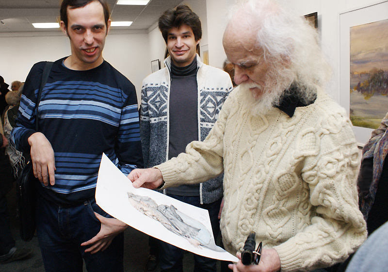 Дмитрий Анигеев, Денис Фаддеев, Леонид Симоновский