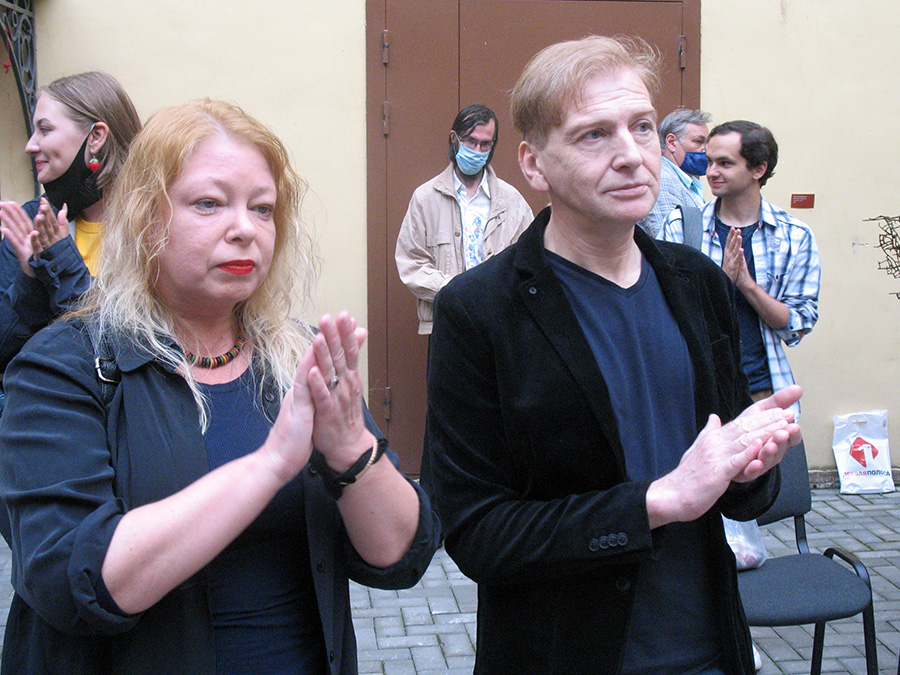 Анастасия Слепышева, Дмитрий Егоровский