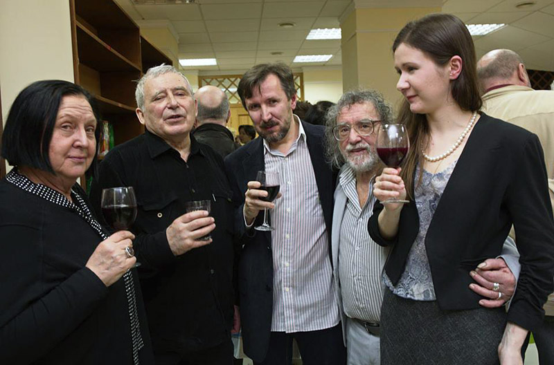 Тамара Буковская, Валерий Мишин, Андрей Мишин, Олег Яхнин, Аполлинария Мишина
