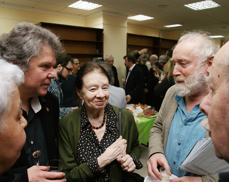 Алексей Захаренков, Юрий Норштейн, Яков Гордин