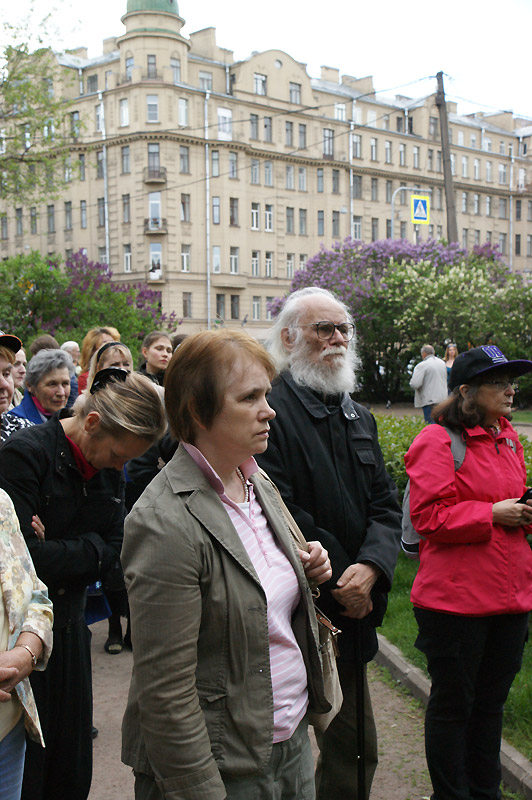 Елена Динабург, Леонид Симоновский