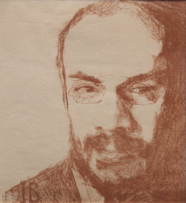 Надежда Войтинская. Портрет Александра Бенуа. 1909