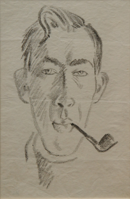 Николай Тырса. Портрет Григория Петникова. 1920-1930-е