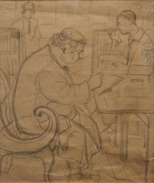 Николай Радлов. Максимилиан Волошин и Всеволод Рождественский. 1927-1928