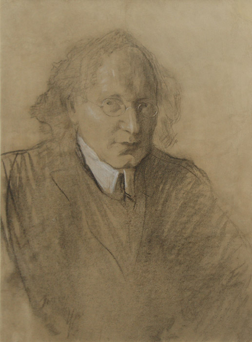 Николай Ульянов. Портрет Вячеслава Иванова. 1920-е