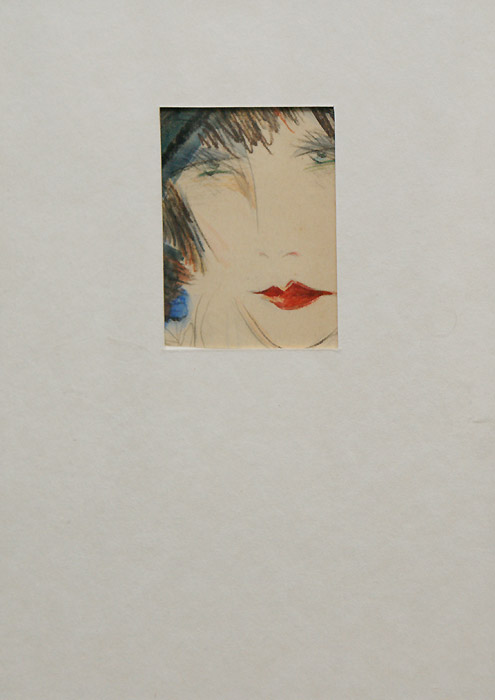 Юрий Юркун. Портрет Ольги Гильдебрандт-Арбениной. 1920-1930-е