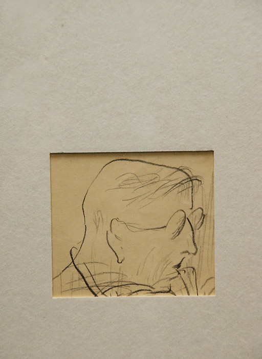 Юрий Юркун. Портрет Михаила Кузмина. 1930-е