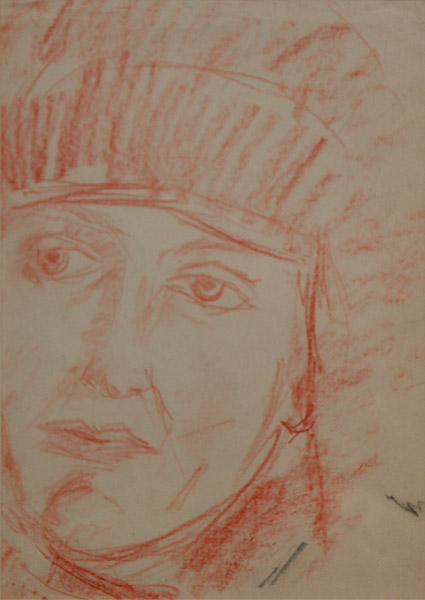 Иосиф Бродский. Автопортрет. 1960-е