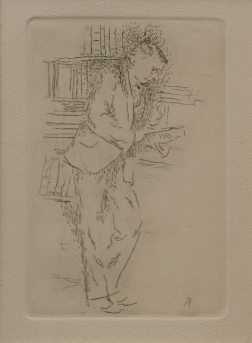 Владимир Конашевич. Портрет Дмитрия Митрохина. 1934