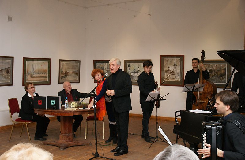 Нина Попова, Борис Мессерер, Неля Ахмадулина, Алексей Гориболь