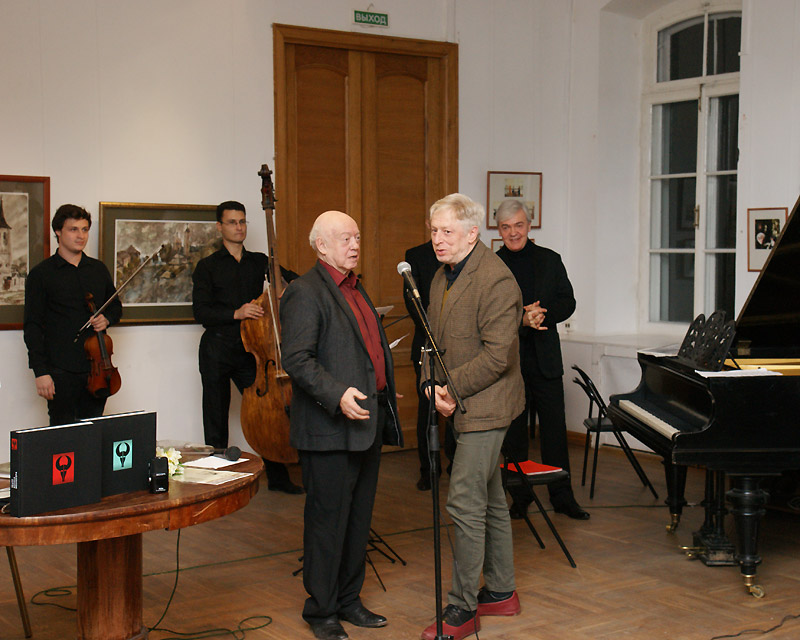 Борис Мессерер, Леонид Десятников, Алексей Гориболь