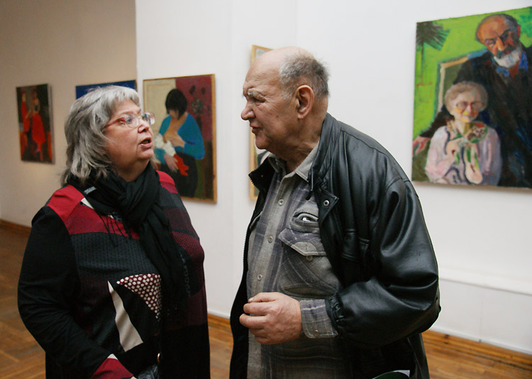 Нина Аршакуни, Николай Аронет