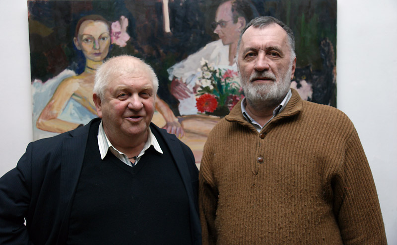 Пётр Брандт, Борис Останин