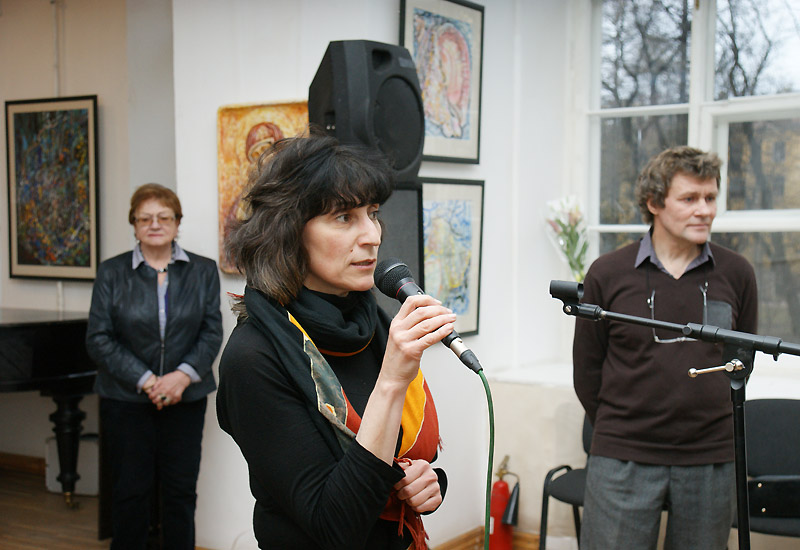 Нина Ивановна Попова - директор Музея Анны Ахматовой в Фонтанном доме, Жанна Телевицкая, Сергей Глотов