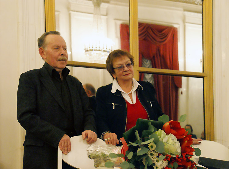 Яков Гордин, Нина Попова