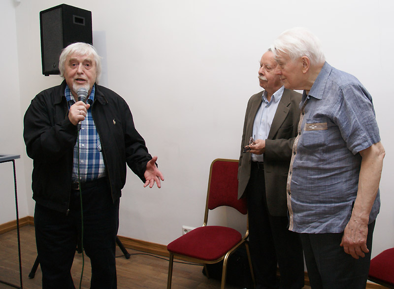 Михаил Отрадин, Яков Гордин, Борис Егоров