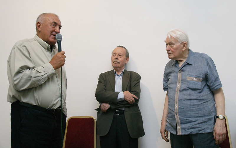 Валерий Попов, Яков Гордин, Борис Егоров