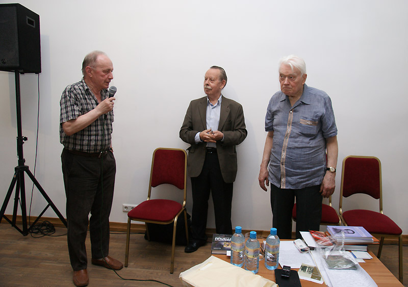 Андрей Арьев, Яков Гордин, Борис Егоров