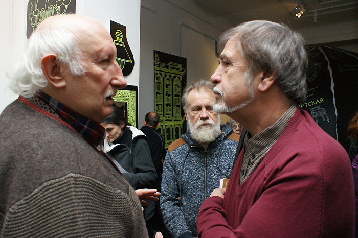 Исаак Еушнир, Александр Позин, Александр Андрущенко