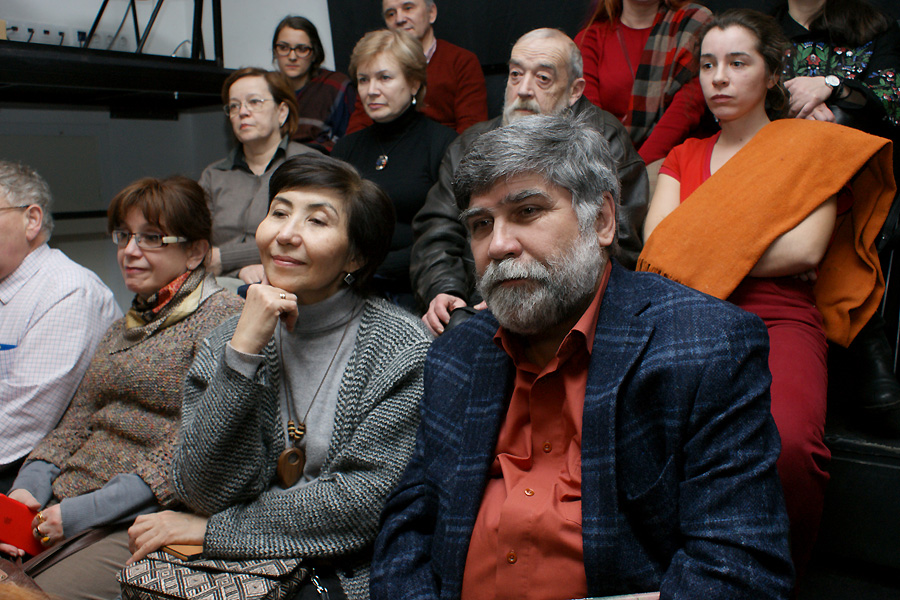 Мария Зильбербург, Макпал Мусина, Борис Тихомиров