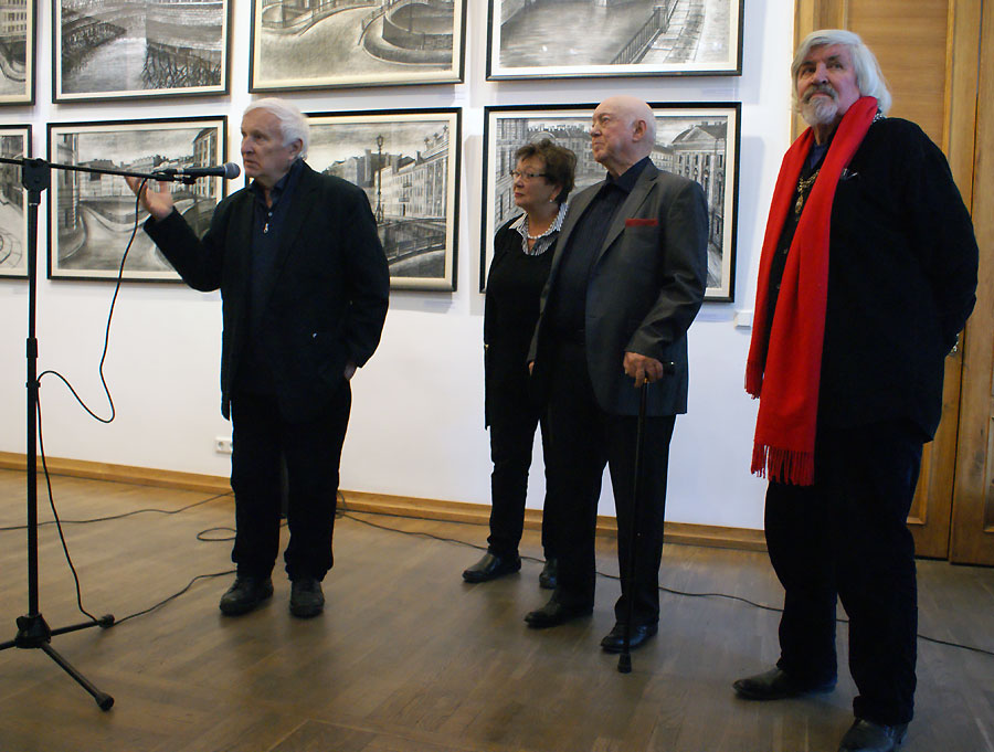 Эдуард Кочергин, Нина Попова, Борис Мессерер, Слава Лён