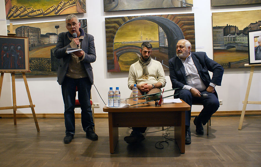 Никита Елисеев, Герман Мойжес, Виталий Дымарский