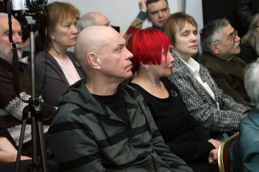 Евгений Мякишев, Наташа Романова, Елена Динабург, Сергей Стратановский