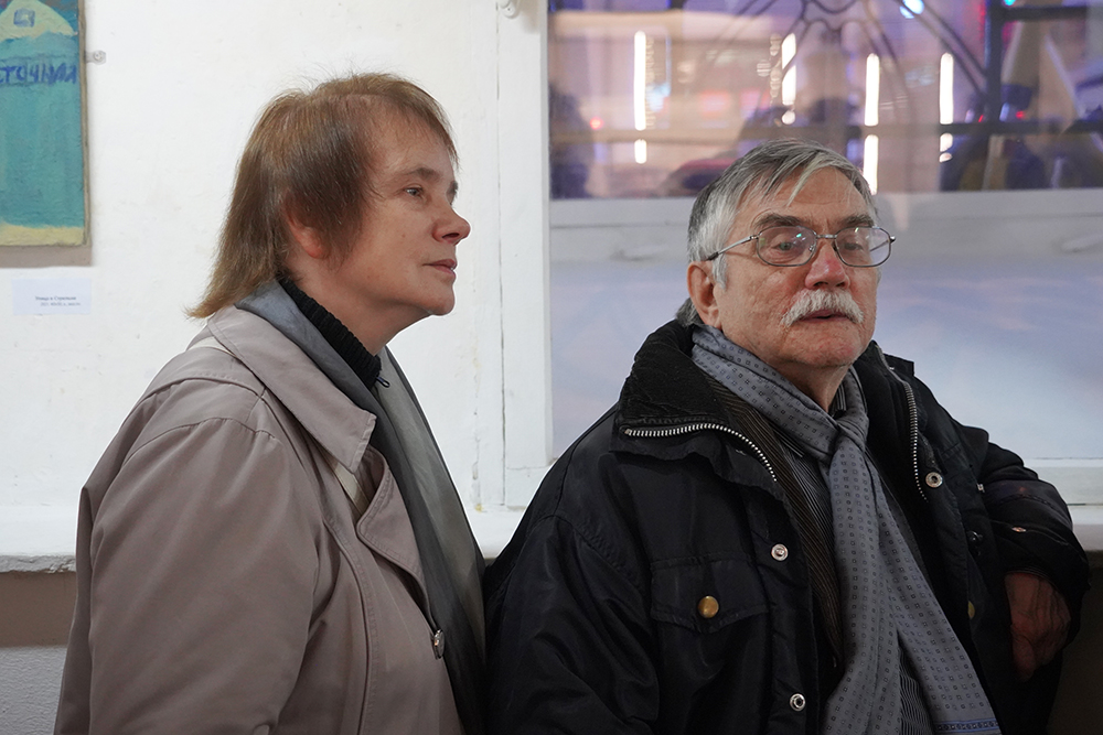 Елена Динабург, Сергей Стратановский
