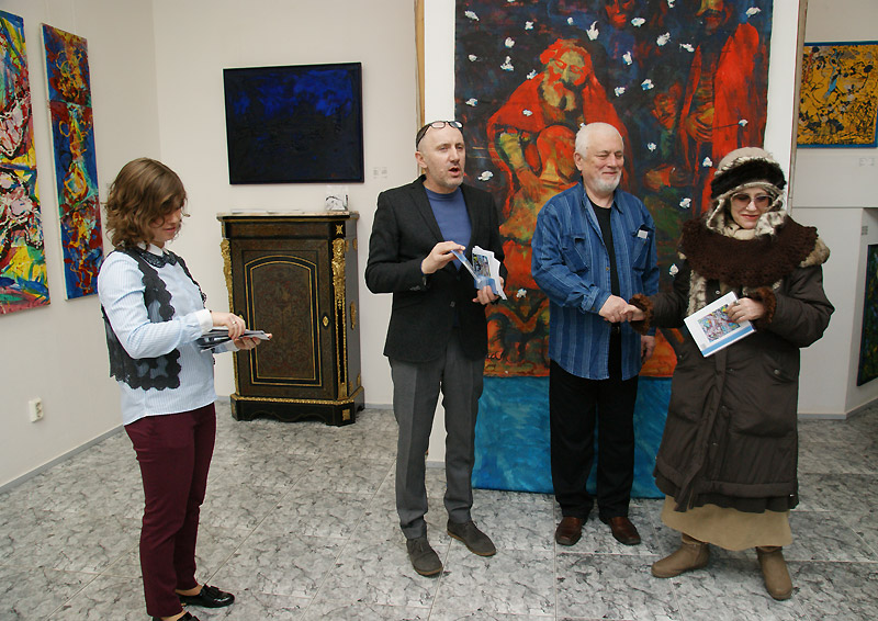 Евгения Заливина, Реваз Жвания, Феликс Волосенков