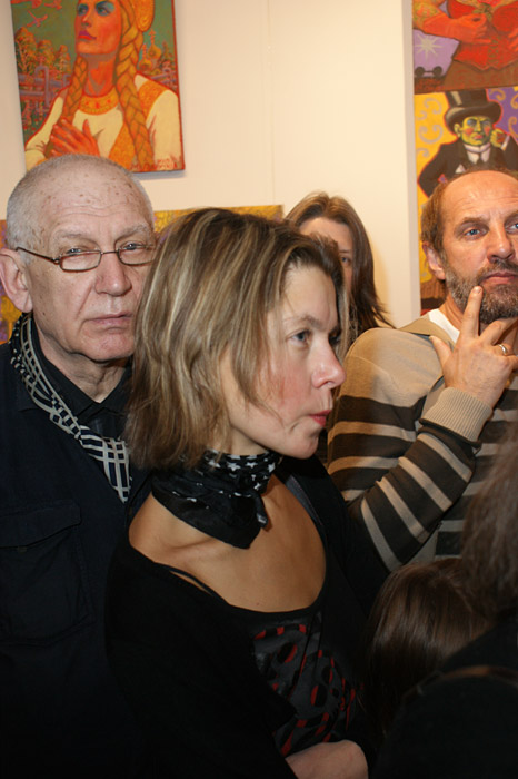 Александра Овчинникова, Александр Борков