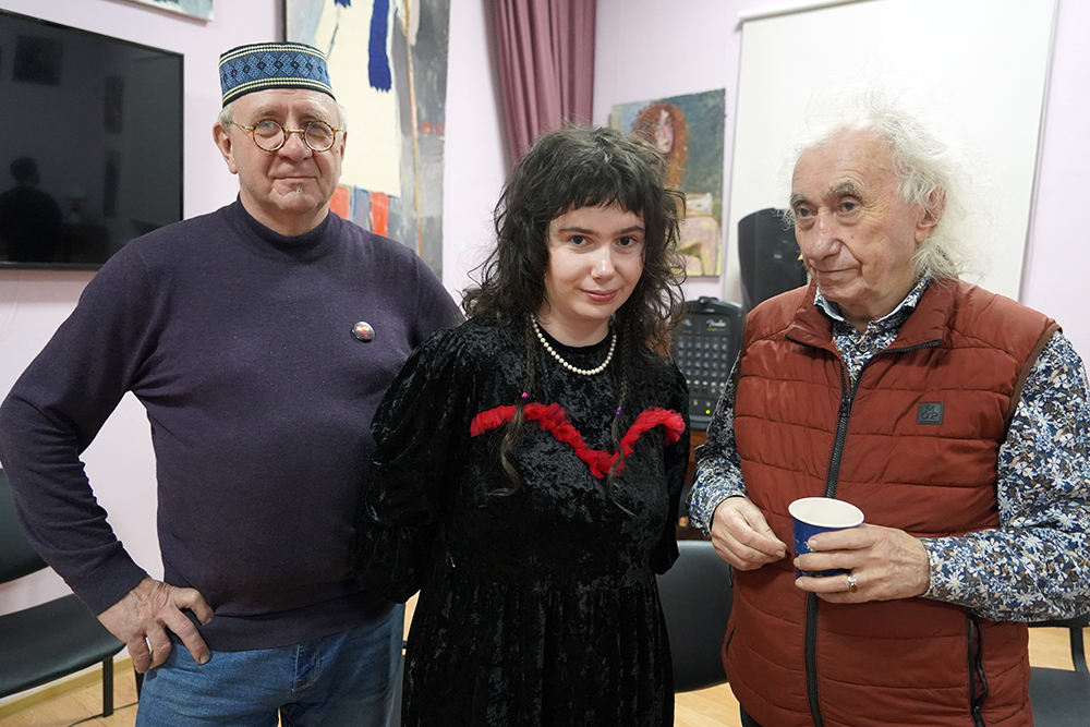 Владимир Михайлуца, Лиза Мария Заславская, Анатолий Заславский