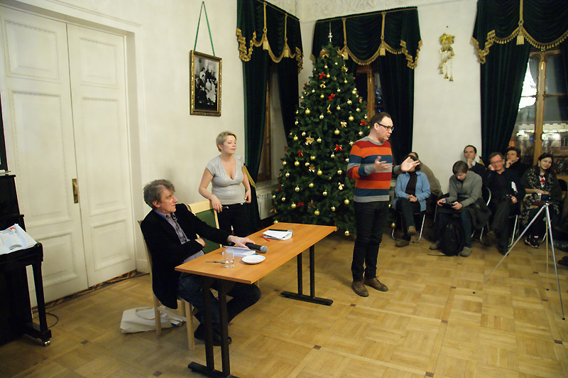 Александр Скидан, Елена Костылева, Дмитрий Голынко-Вольфсон