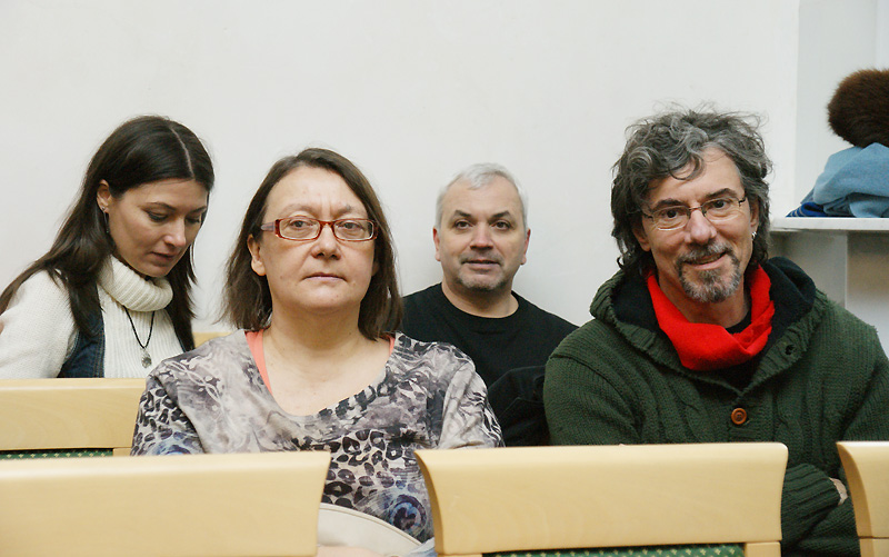 Ольга Аникина, Дмитрий Легеза, Eugenio López Arriazu