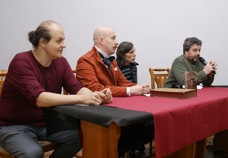 Артём Магалашвили, Ян Нева, Александр Веселов, Павел Крусанов