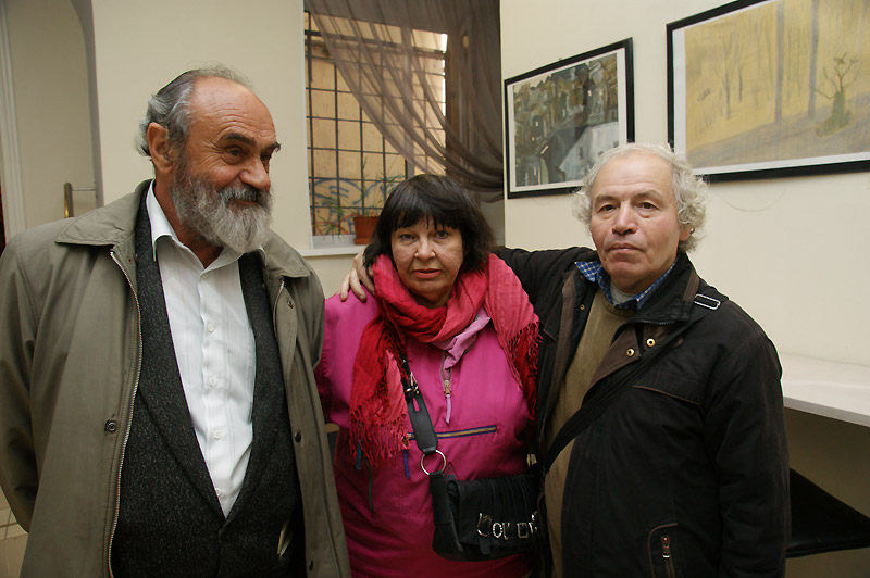 Николай Благодатов, Елена Казарина, Арон Зинштейн