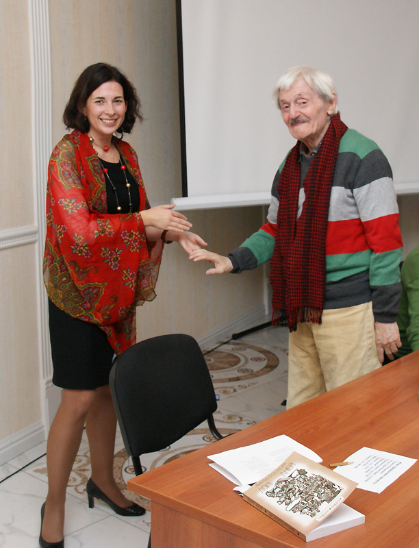 Елена Дельвер, Виктор Соснора