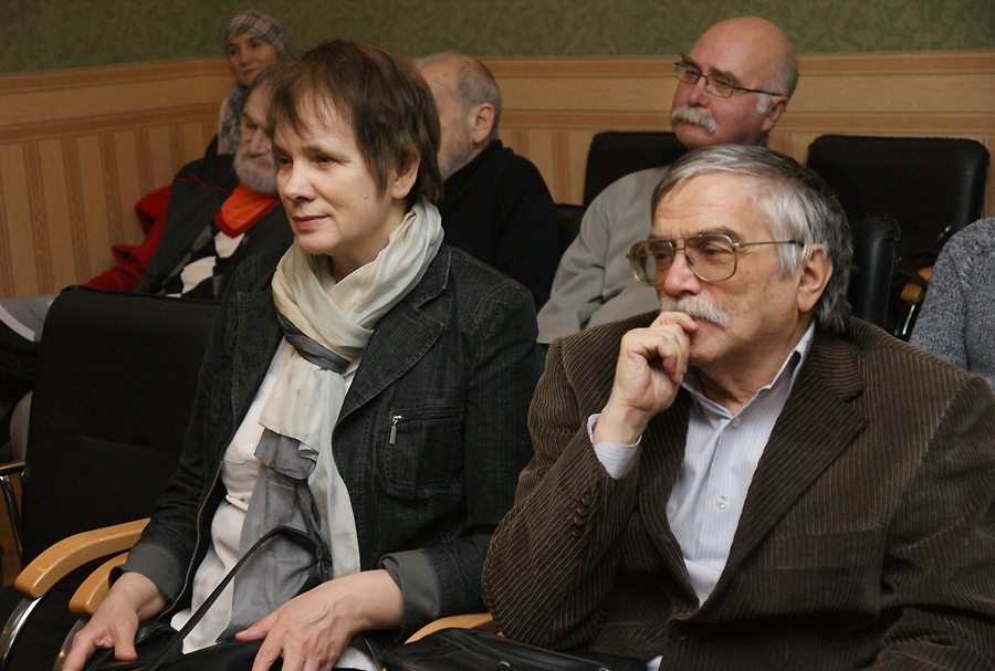 Елена Динабург, Сергей Стратановский
