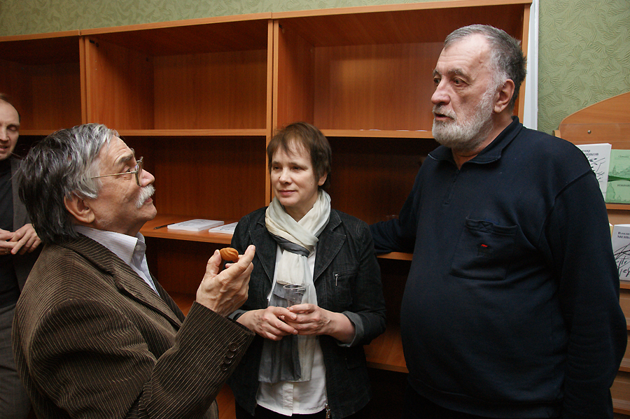 Сергей Стратановский, Елена Динабург, Борис Останин