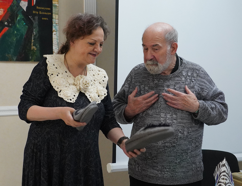 Нина Савушкина, Вячеслав Лейкин