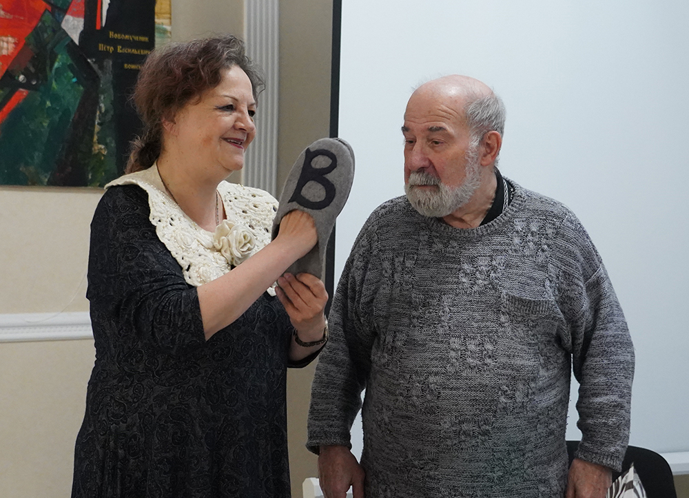Нина Савушкина, Вячеслав Лейкин