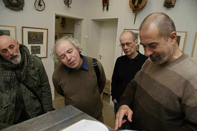 Борис Борщ, Арон Зинштейн, Виктор Уляшев, Георгий Мудрёнов