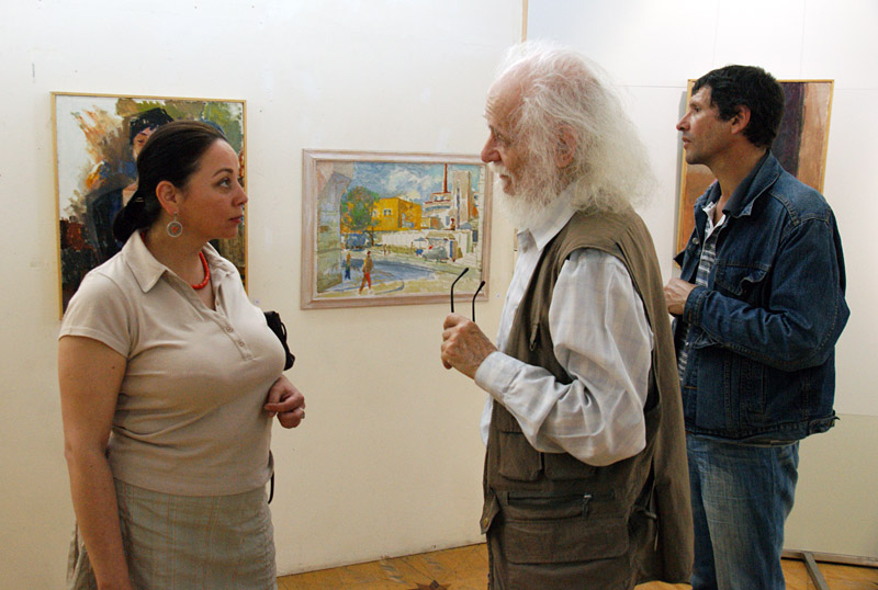 Марина Пассет, Леонид Симоновский, Дмитрий Флегонтов