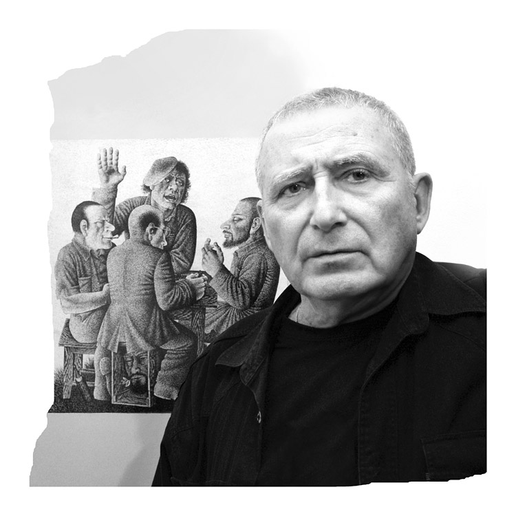 Николай Симоновский. Портрет Валерия Мишина
