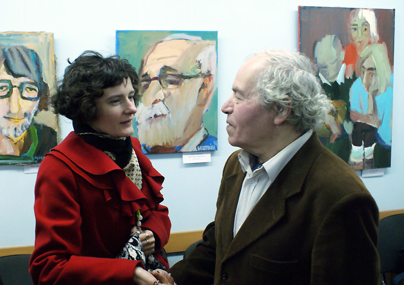 Алла Зиневич, Арон Зинштейн
