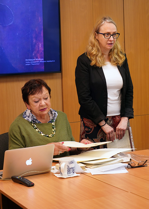 Нина Попова, Леокадия Френкель