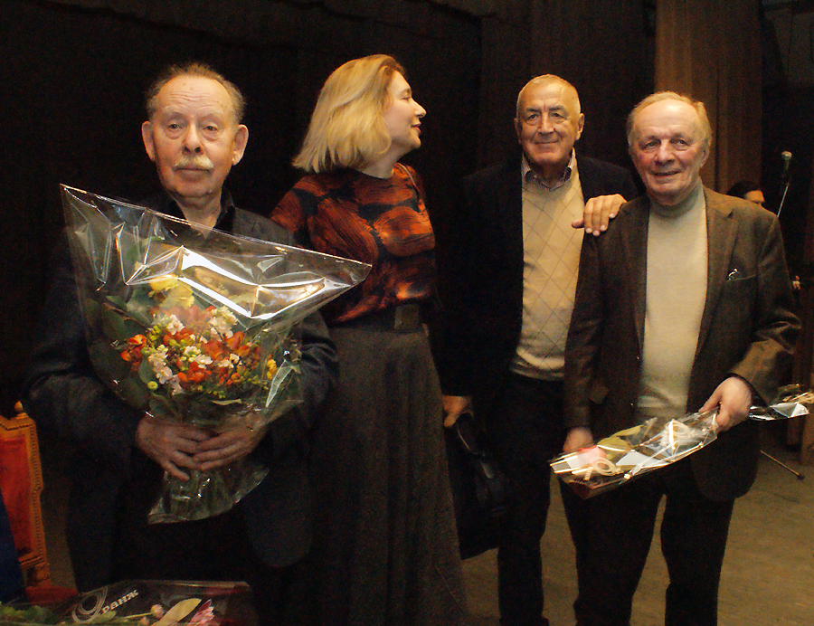 Яков Гордин, Валерий Попов, Андрей Арьев
