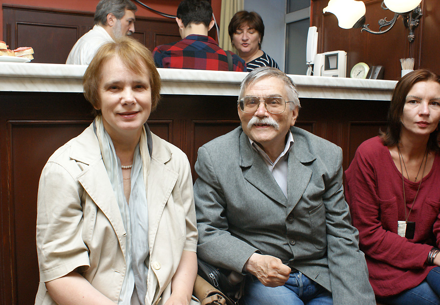 Елена Динабург, Сергей Стратановский