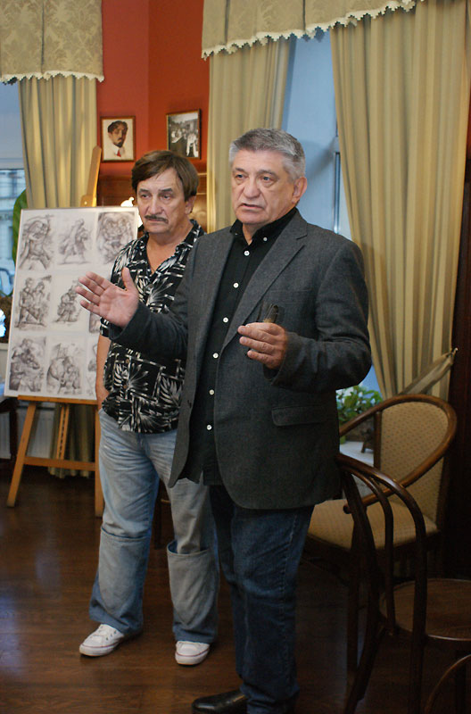 Виктор Тихомиров, Александр Сокуров