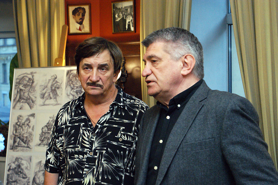Виктор Тихомиров, Александр Сокуров
